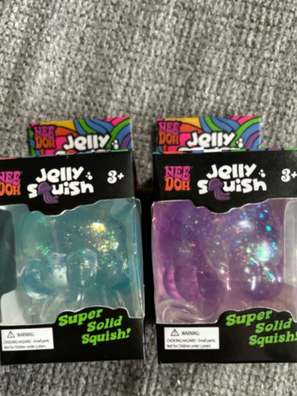 Needoh Jelly Squish bundle of 2